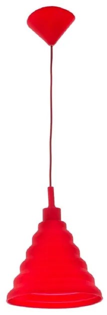 Pendente Silicone Make Color Vermelho