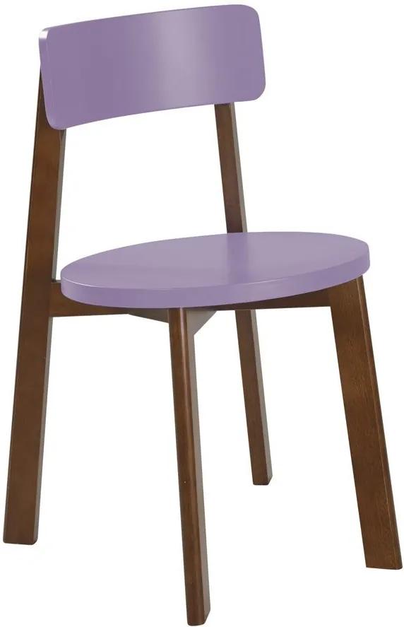 Cadeiras para Cozinha Lina 75 cm 941 Cacau/Lilás - Maxima