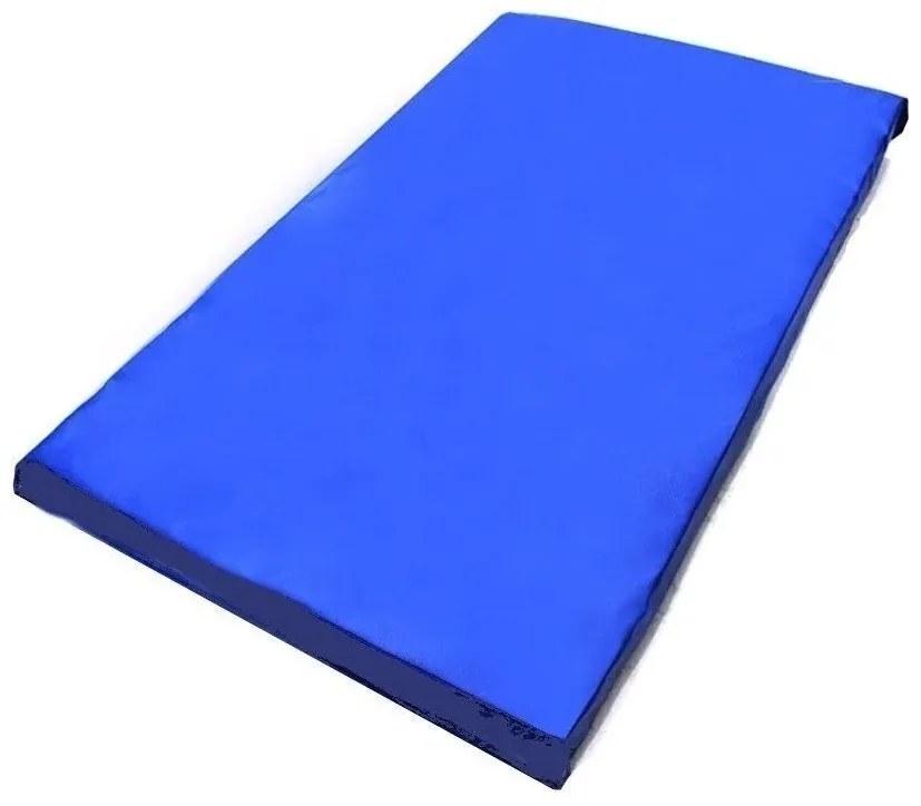 Colchonete Casal Para Visita - 180X120X3 Cm (Azul)