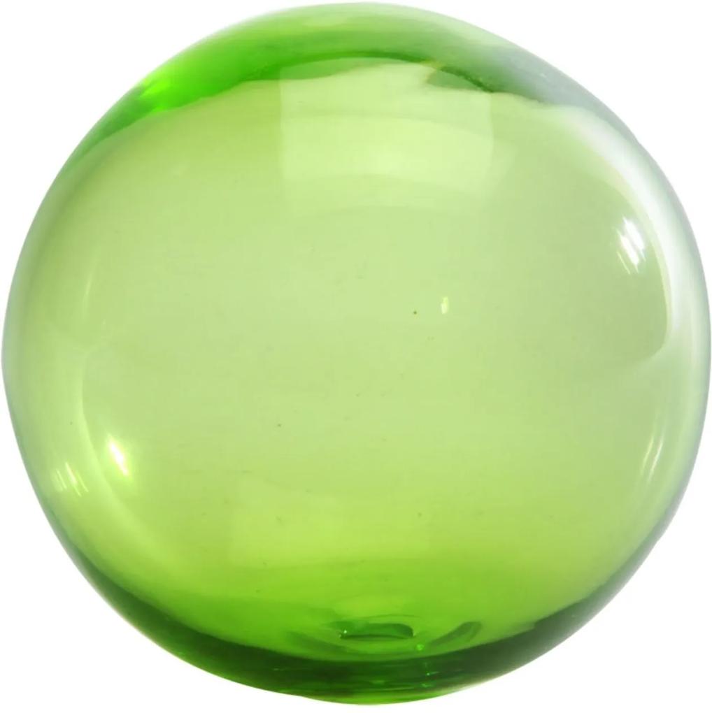 Bola Bianco e Nero De Vidro 10Cm Verde
