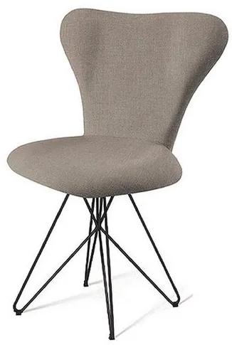 Cadeira Jacobsen Series 7 Cinza com Base Estrela Preta - 49620 Sun House