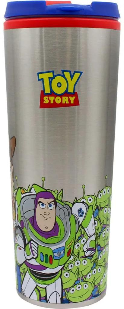 Copo Viagem 450 ml Toy Story - Woody e Buzz Lightyear