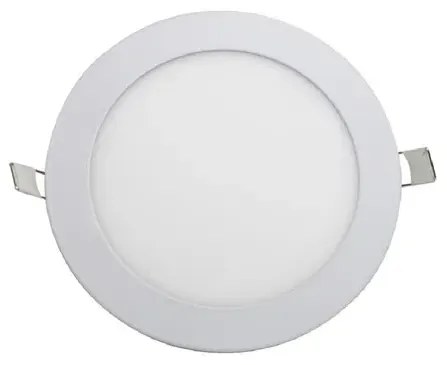 Plafon Led Embutir Redondo Branco 12W Yamamura - LED BRANCO QUENTE (3000K)