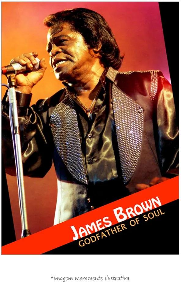 Poster James Brown (20x30cm, Apenas Impressão)