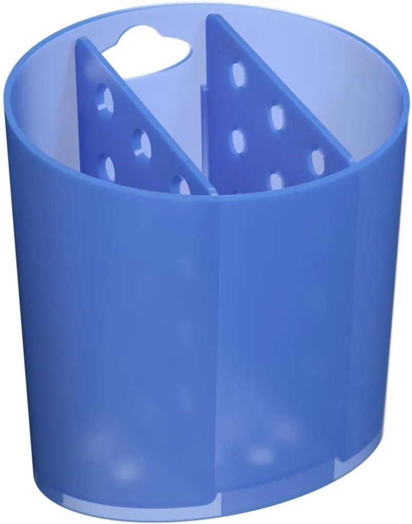 Porta Talheres Basic Azul Coza