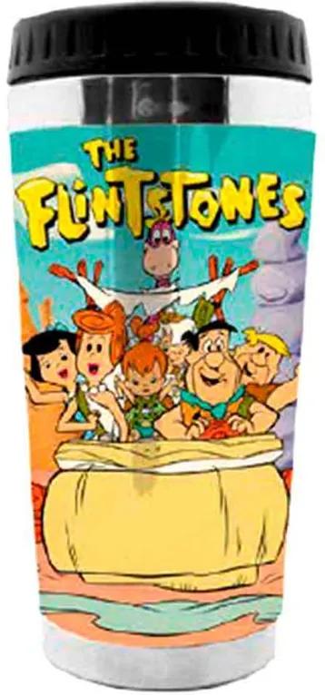 Copo Térmico Família Os Flintstones