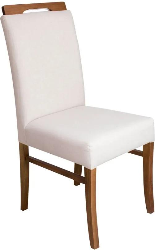 Cadeira de Jantar Beli com Aplique Capuccino Fosco - Wood Prime PTE 34525