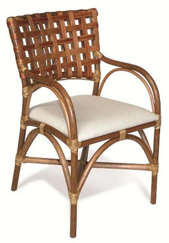 Cadeira com Braço Home Junco Envelhecido Estrutura Apuí Eco Friendly Design Scaburi