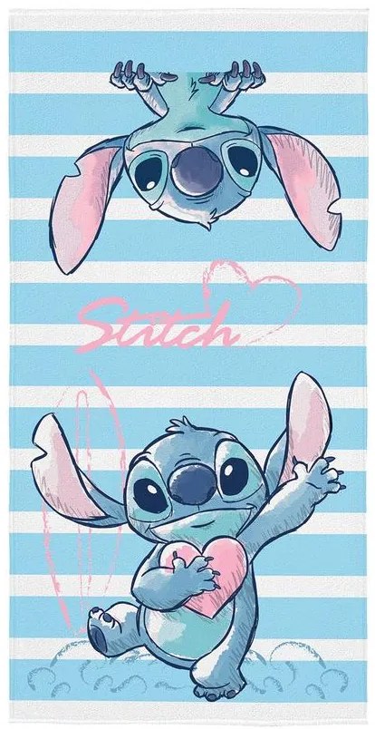 Toalha de Banho Aveludada Stitch 1 Peça