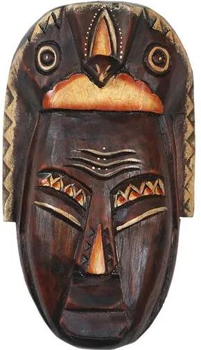 Máscara Decorativa "Nyoman" Tribal