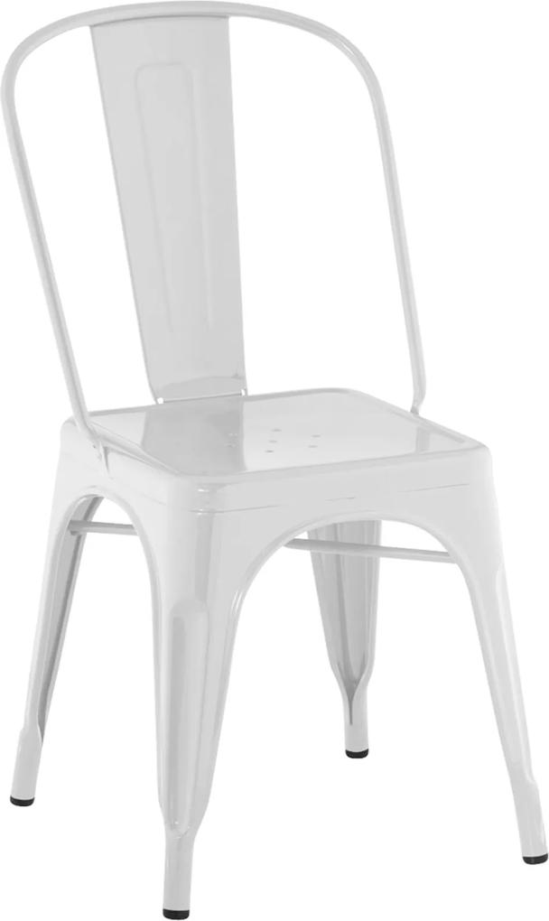 Cadeira Iron Sem Braços Branca Rivatti