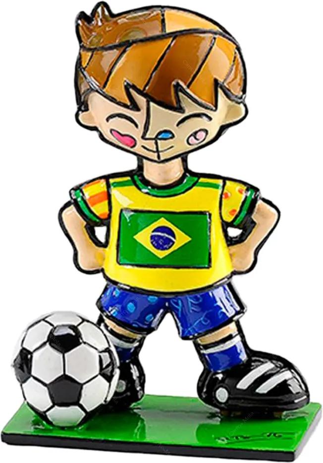 Estatueta Mini World Cup Brazil em Resina - 7x5 cm