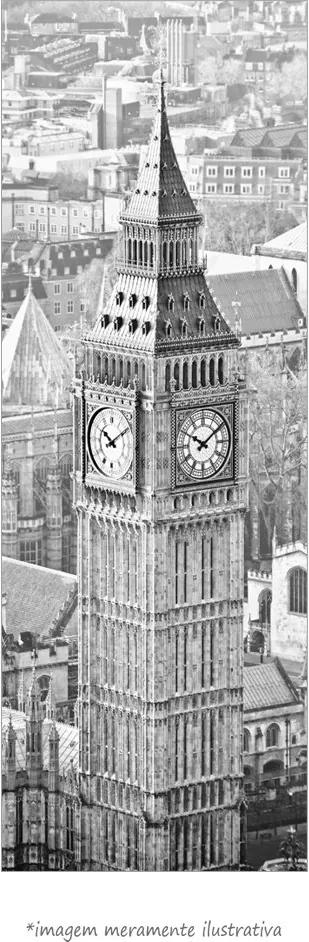 Poster Big Ben - Londres - Vertical (60x20cm, Apenas Impressão)