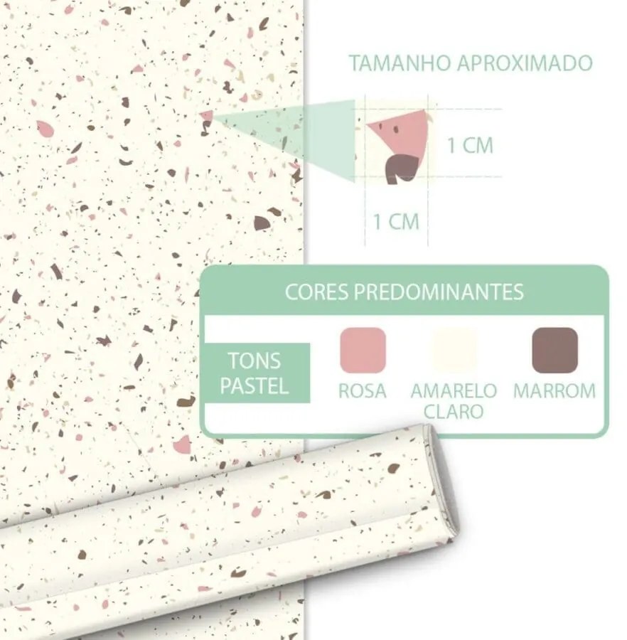 Papel de Parede Lavável Granilite Cores Neutras