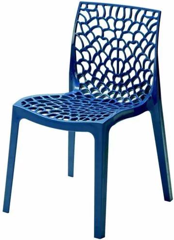 Cadeira Gruver Polipropileno Azul - 23076 Sun House
