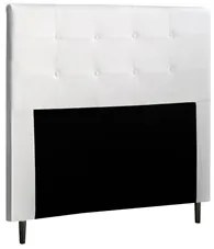 Cabeceira Cama Box Casal King 193cm Luna I02 Sintético Branco - Mpozen