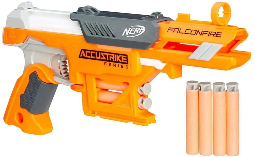 Lança Dardos Nerf Accustrike Falconfire - Hasbro