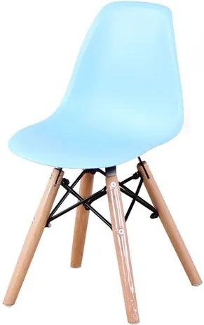 Cadeira INFANTIL Eames Eiffel sem Braco PP Azul - 53321 - Sun House