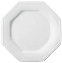 Prato Raso 28 Cm Porcelana Schmidt - Mod. Prisma - Branco