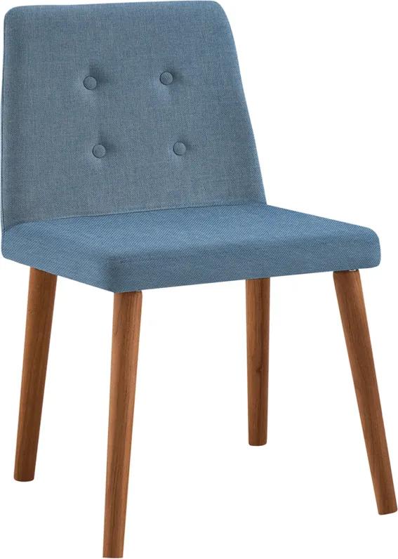 Cadeira Zola com Botões  - Wood Prime WF 32943