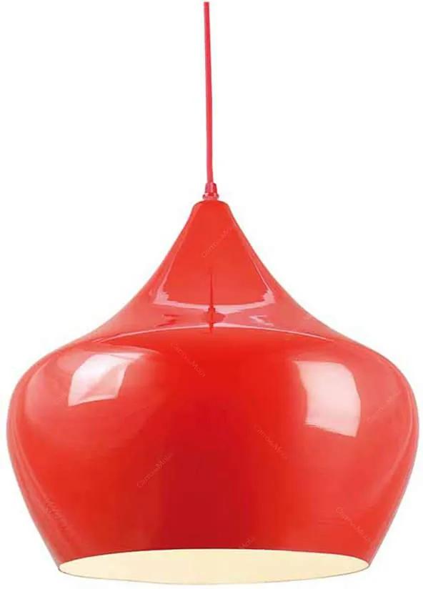 Luminária Apple Vermelho em Metal - Urban - 38 cm
