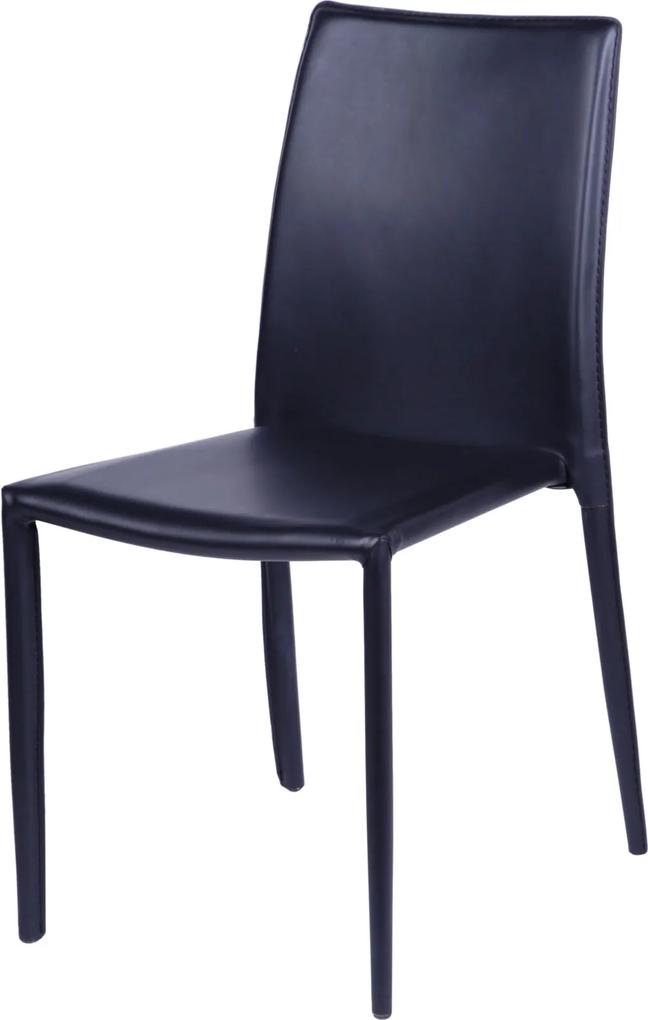 Cadeira De Jantar Glam Preto OR Design