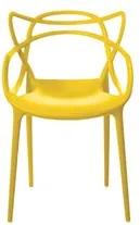 Cadeira Victoria em Polipropileno - Multi Cores Amarelo