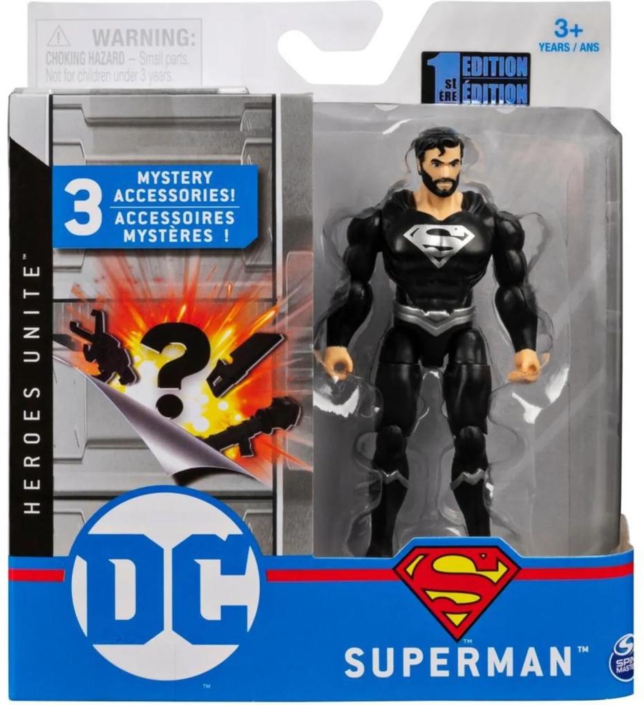 Mini Figura DC Comics Super-Homem Preto - Sunny