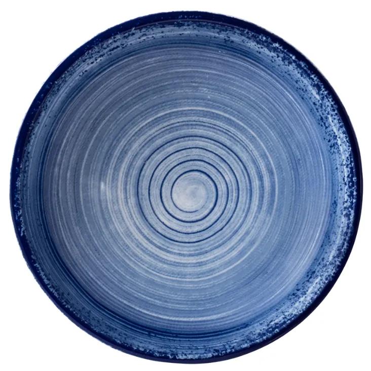 Bowl Multiuso 720Ml Porcelana Schmidt - Dec. Esfera Azul 2413
