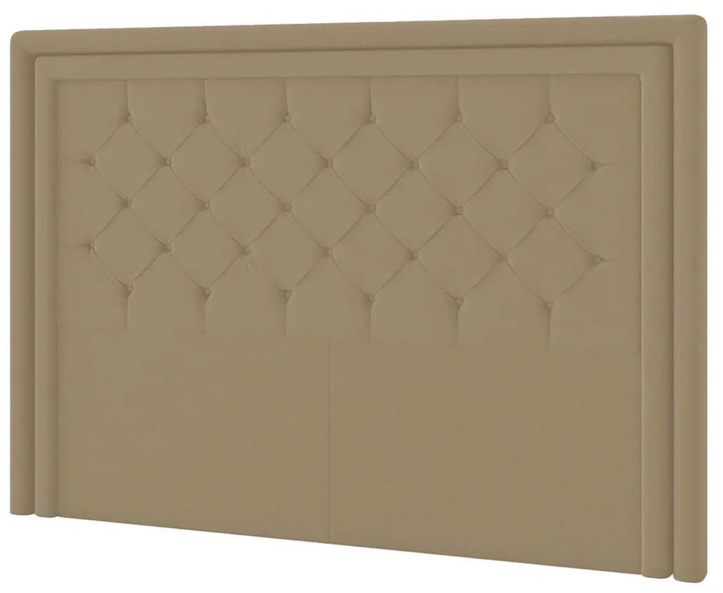 Cabeceira Casal Estocolmo P04 140 cm Suede - ADJ Decor