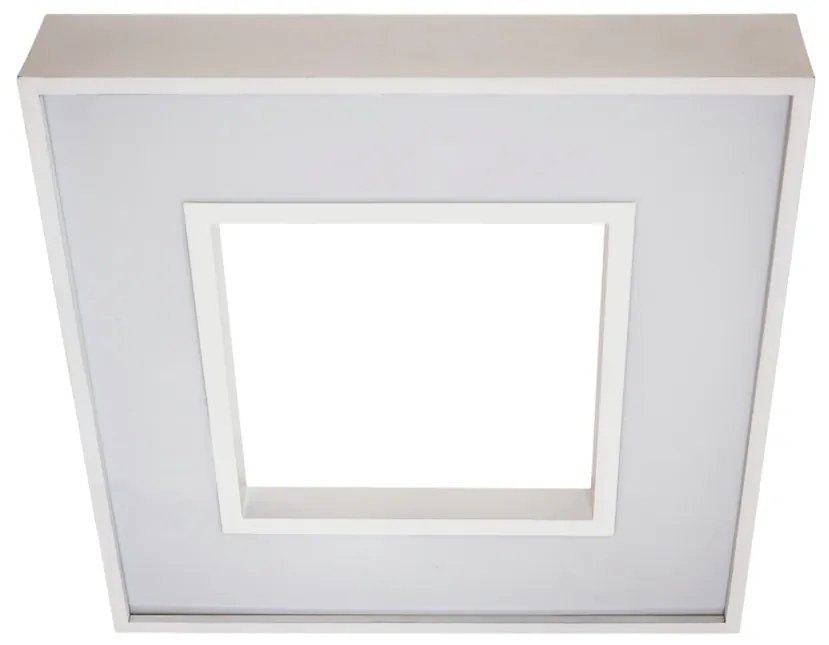 Plafon Belize 48X48Cm Led 36,8W Bivolt | Usina 19010/48 (DR-M Dourado Metálico, 4000k)