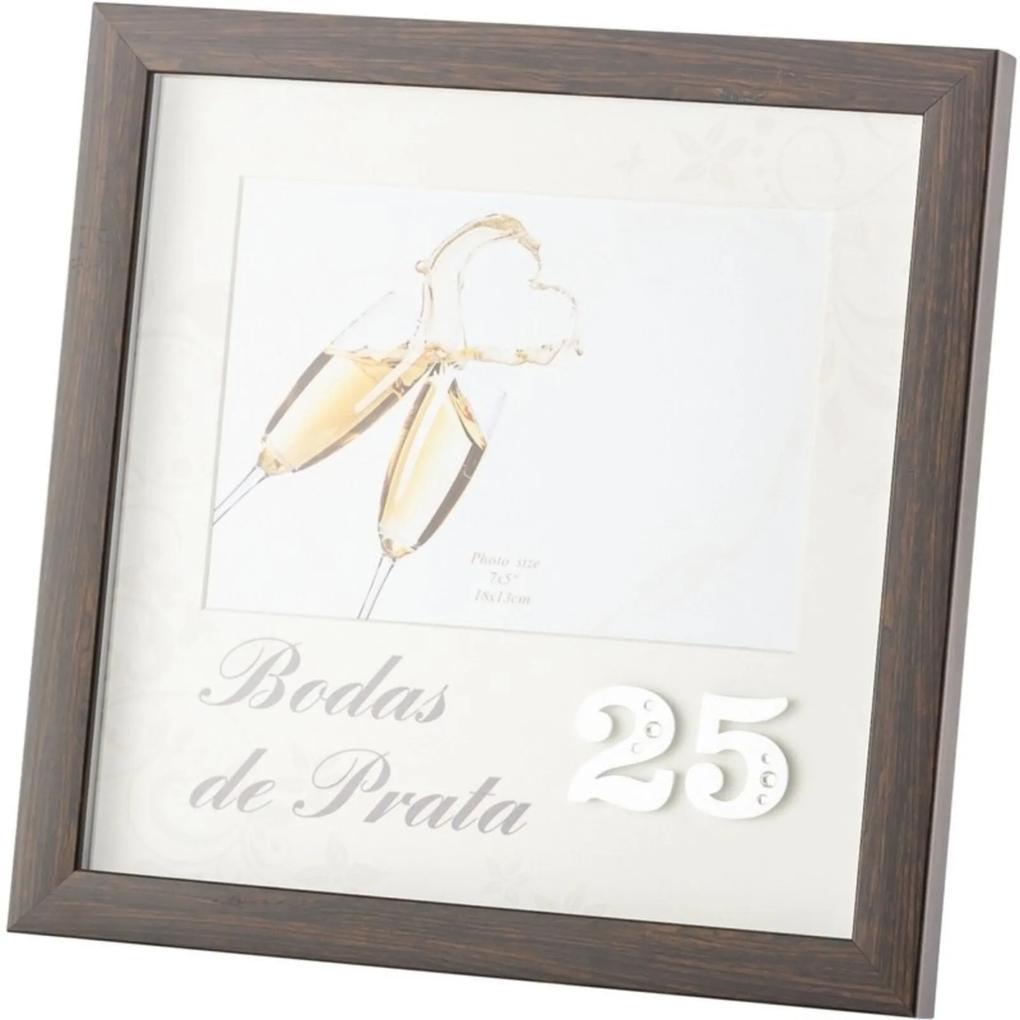 Porta-Retrato 13X18 Bodas de Prata 3497 Lyor Classic