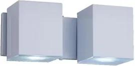 Arandela Alumínio Ideal Cube Articulada Branca 2xGU10