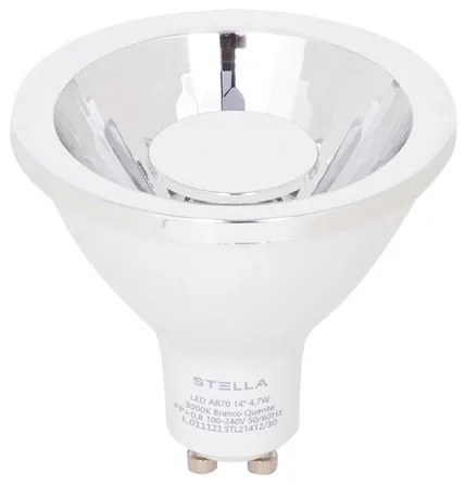 Lampada Led Ar70 Gu10 Pro 4,7w 14 3000k