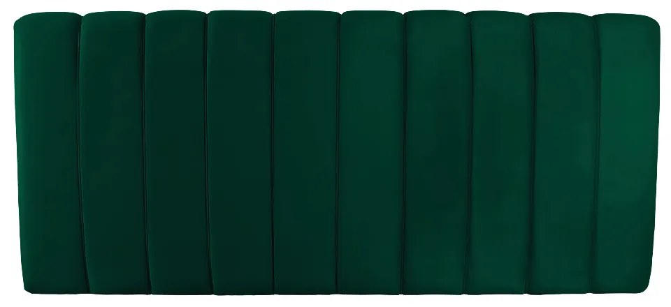 Cabeceira Painel Olivia Queen 160 cm Veludo Verde Esmeralda - D'Rossi