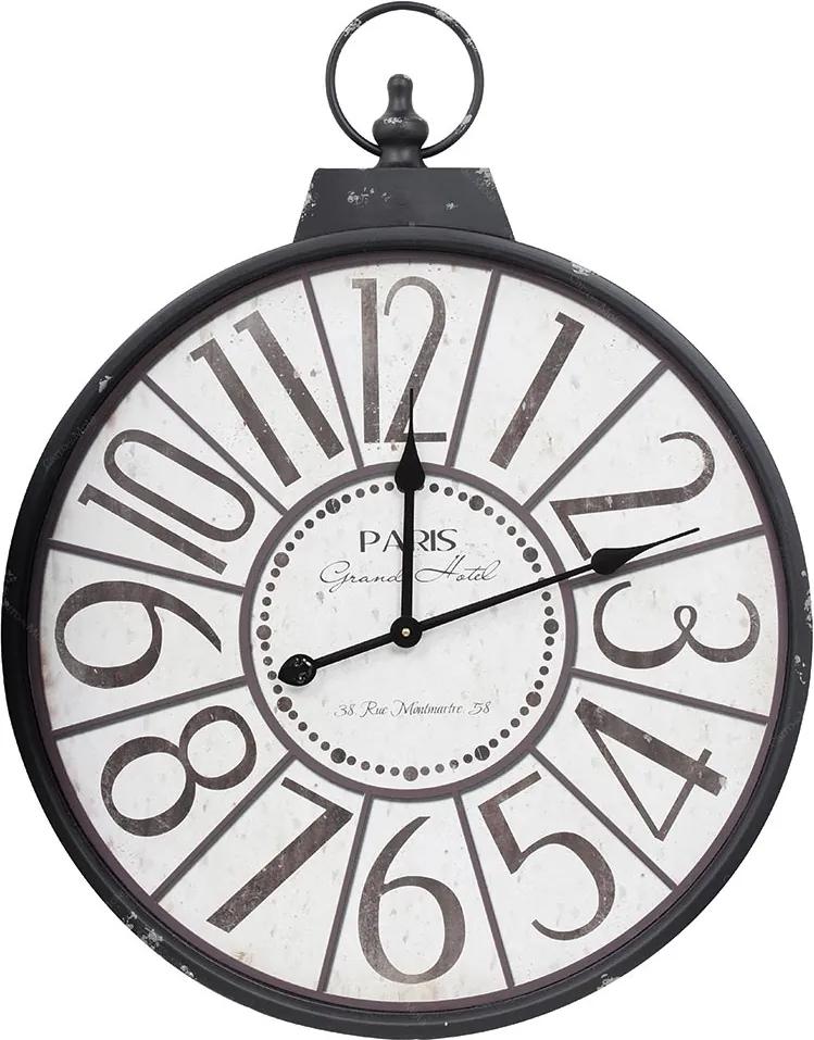 Relógio de Parede Paris Grande Oldway - Metal e Madeira - 78x60 cm