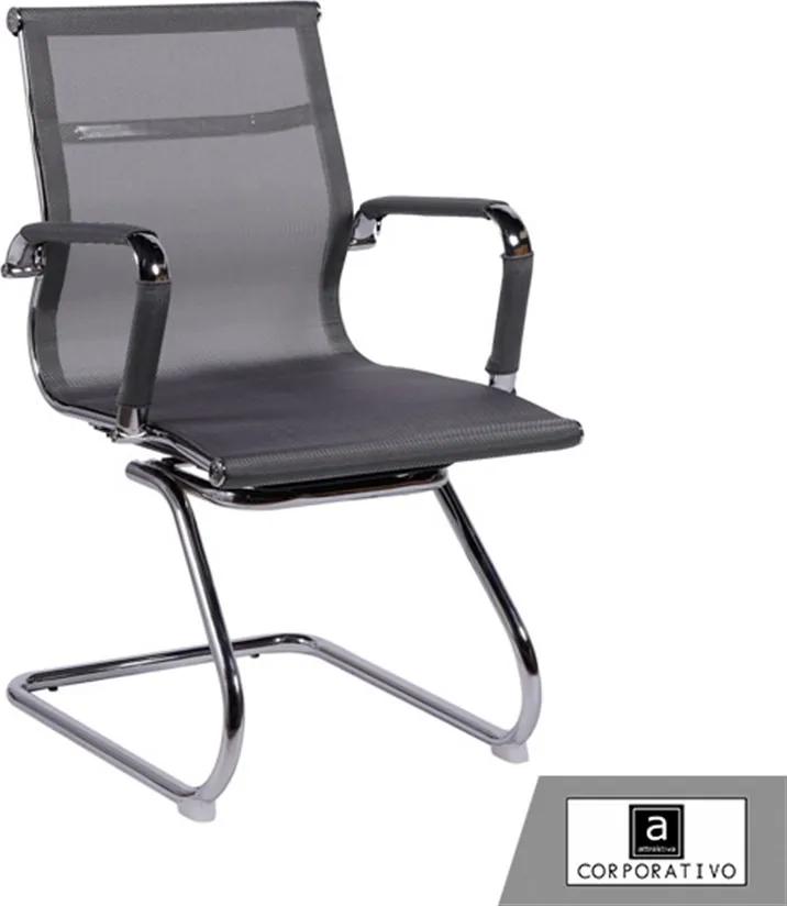 Cadeira Fixa Cinza
