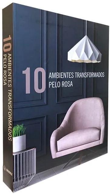 Livro Caixa Decorativo 10 Ambientes Transformados pelo Rosa