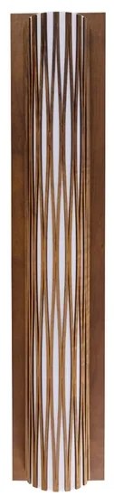 Arandela Madeira Verniz Fosco Mdf Imbuia