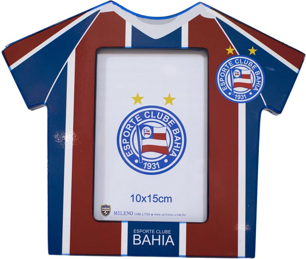Porta Retrato Minas de Presentes Camisa Futebol Foto 10X15cm - Bahia Colorido