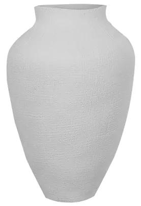 Vaso Decorativo Ceramica Branco 26cm