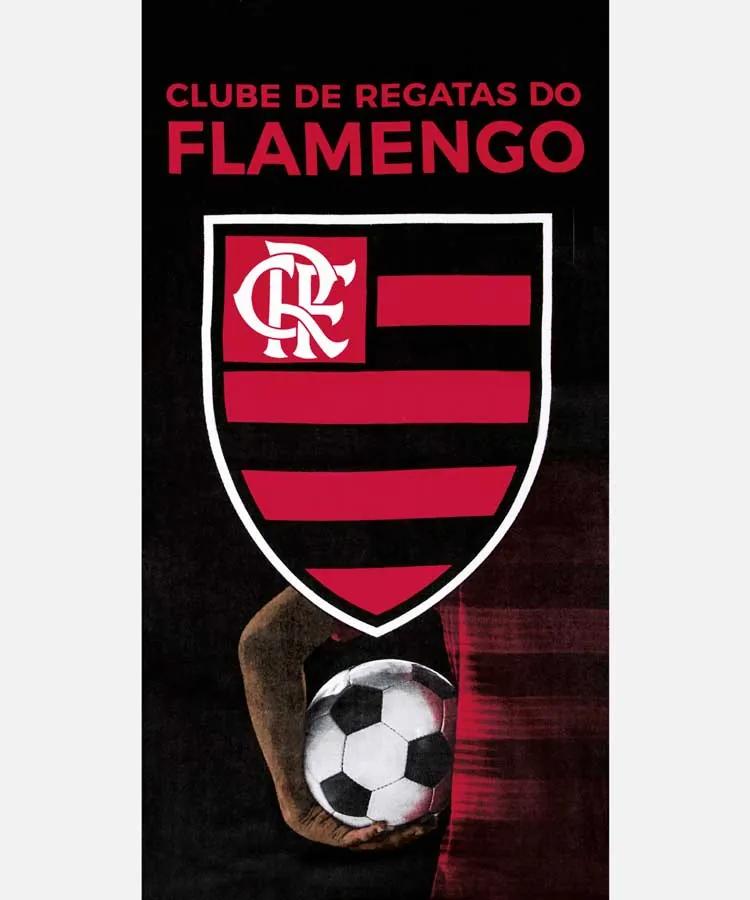Toalha Praia Dohler Velour - Flamengo 13