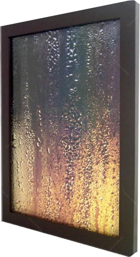 Quadro Tampinhas Cerveja Gelada Médio em MDF - 32x23 cm