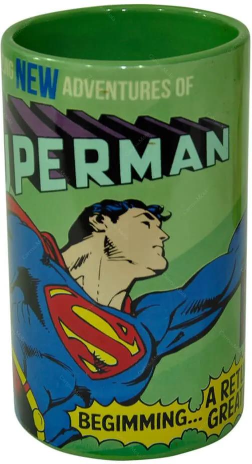 Pote sem Tampa DC Comics Superman Flying Colorida em Cerâmica - Urban