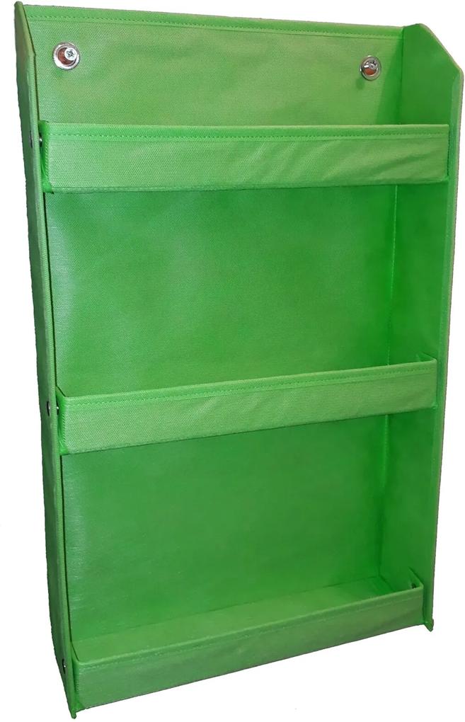 Revisteiro organibox prateleira verde bandeira VERDE LIMÁO