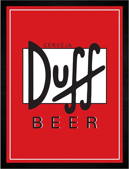 Quadro Duff Beer