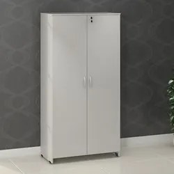 Armário de Escritório Multifuncional 2 Portas 80cm Web15 G04 Cinza - M