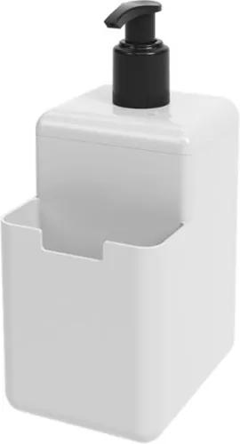 Dispenser Single 500ml 8x10,5x18,2cm Branco - 17008/0007 - Coza - Coza