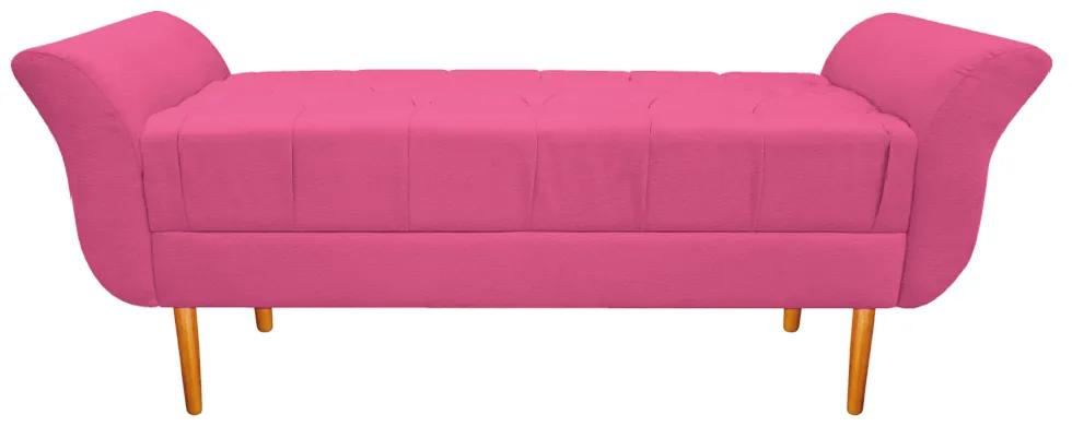 Recamier Estofado Ari 160 cm Queen Size Corano Pink - ADJ Decor