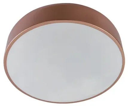 Plafon De Sobrepor Aluminio 29Cm Victoria - COBRE ESCOVADO